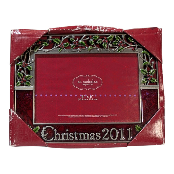 St. Nicholas Square Christmas 2011 Photo Frame 4x6 - Picture 1 of 5